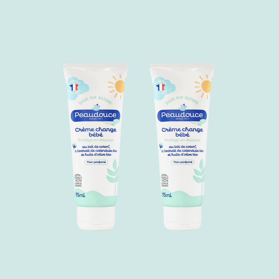 Lot de 2 crèmes change bio bébé